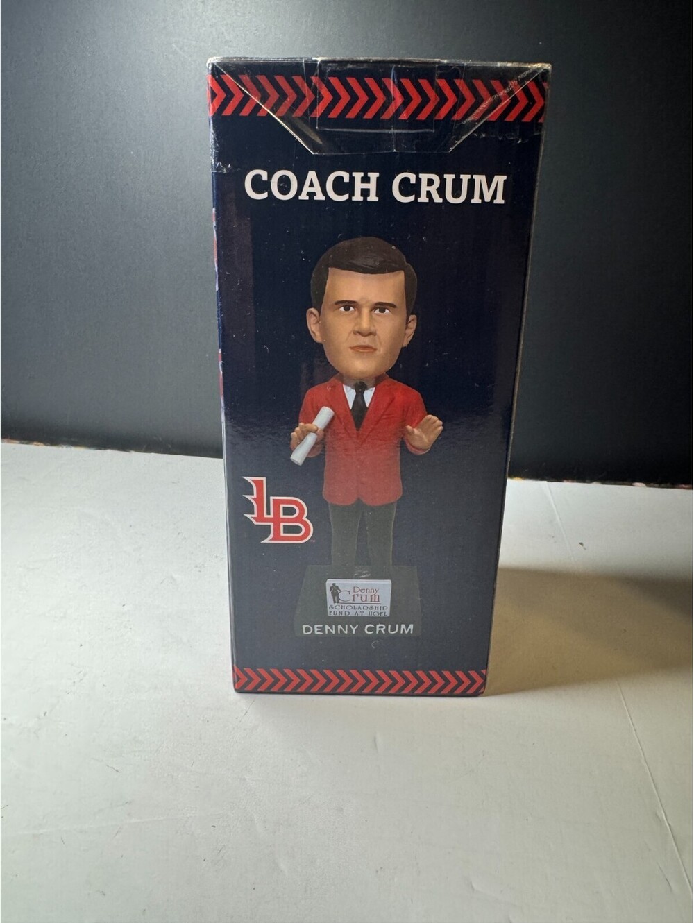 Coach DENNY CRUM Louisville Bats Baseball Bobblehead SGA 5-9-25 bats